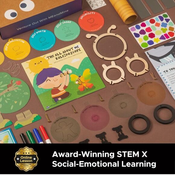 STEM Toy Kids Game Self Worth Science Experiment Preschool Kaleidoscope Game S - Picture 8 of 8